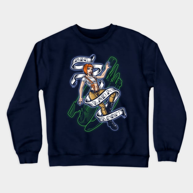 Badaboom Crewneck Sweatshirt by Punksthetic